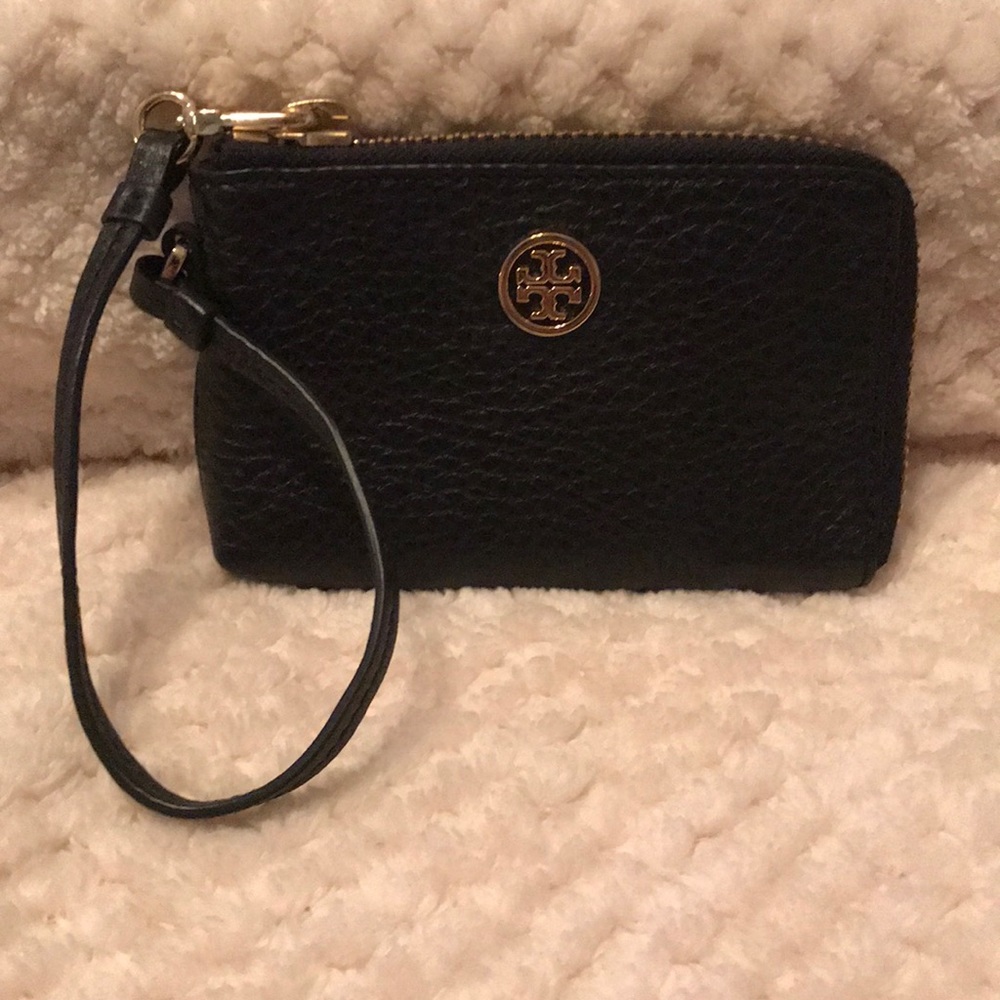 Auth Tory Burch wristlet wallet